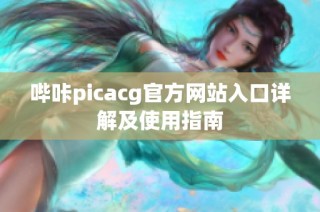 哔咔picacg官方网站入口详解及使用指南