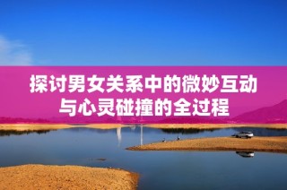 探讨男女关系中的微妙互动与心灵碰撞的全过程