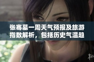 张骞墓一周天气预报及旅游指数解析，包括历史气温趋势与最佳旅游时机建议