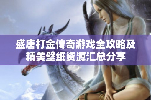 盛唐打金传奇游戏全攻略及精美壁纸资源汇总分享
