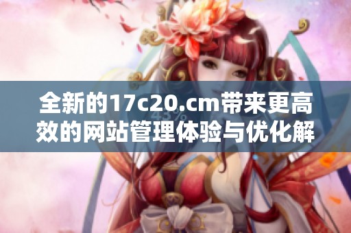 全新的17c20.cm带来更高效的网站管理体验与优化解决方案